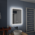 Oglinda LED Rectangulara, 60x80cm, ADIS Touch, Sistem Dezaburire, Dimabila