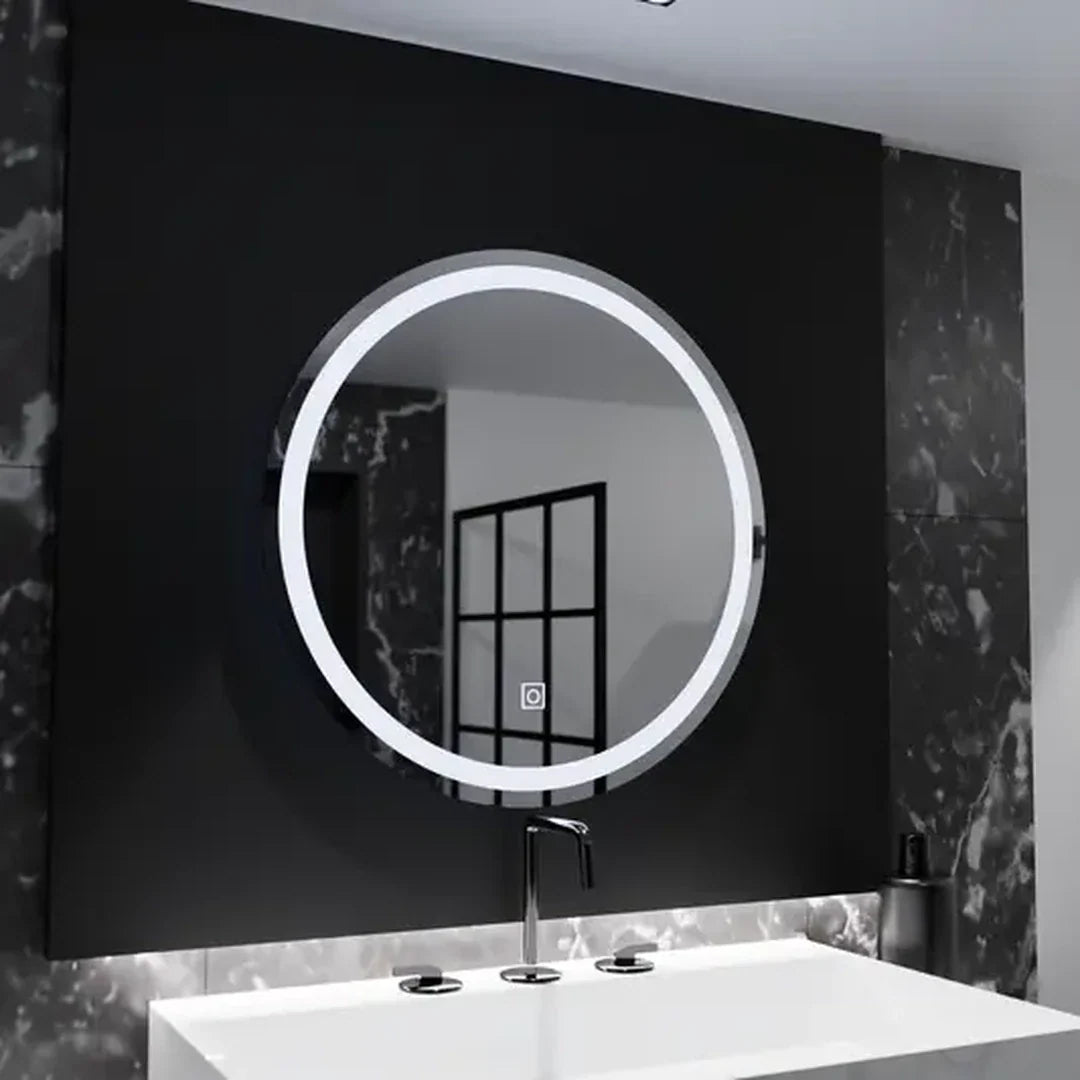 Oglinda LED Rotunda, 50cm, Basic Touch, imaginea 4