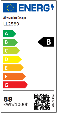 Lustra LED cu telecomanda 88W, Diametru 50cm, lumina Rece/Calda/Neutra, Albastru LL2589