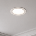 Spot LED AKTOBE, 6W, Rotund, Lumina Rece, Alb, Metal si Acrilic