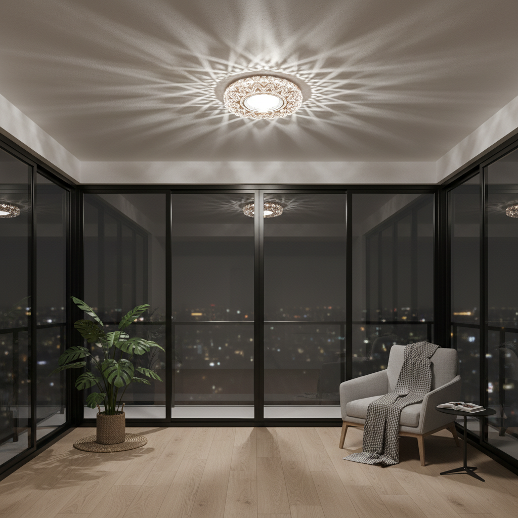 Spot LED ORBITA, 5W, Rotund, Lumina Rece / Calda, Bronz Antichizat, Rasina si Sticla SL686AB