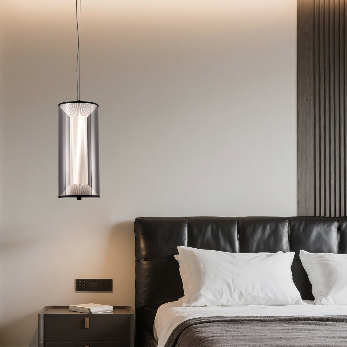 Lustra LED Suspendata cu Telecomanda 29W, Orin, 1 element, Inaltime Reglabila, Lumina Calda/Rece/Neutra, Alb, Meta