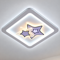 Lustra LED KATHLEEN RGB 25W, lumina Calda/Neutra, Alb