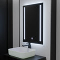 Oglinda LED Rectangulara, 50x70cm, Dual Light Basic Touch