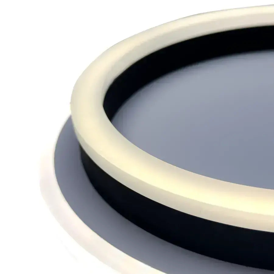Lustra LED SOLENA ROTONDA 13W, Diametru 25cm, lumina Rece/Calda/Neutra, Alb Negru, imaginea 3