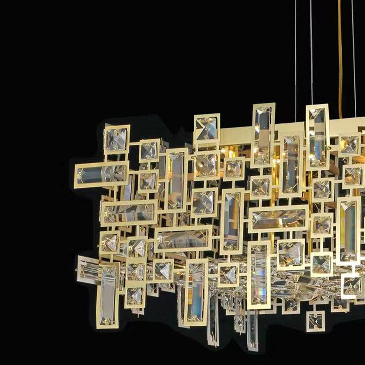 Candelabru Cristal NEXORA Regalis, 10xE14, 78X28cm, Inaltime Reglabila, Design Elegant