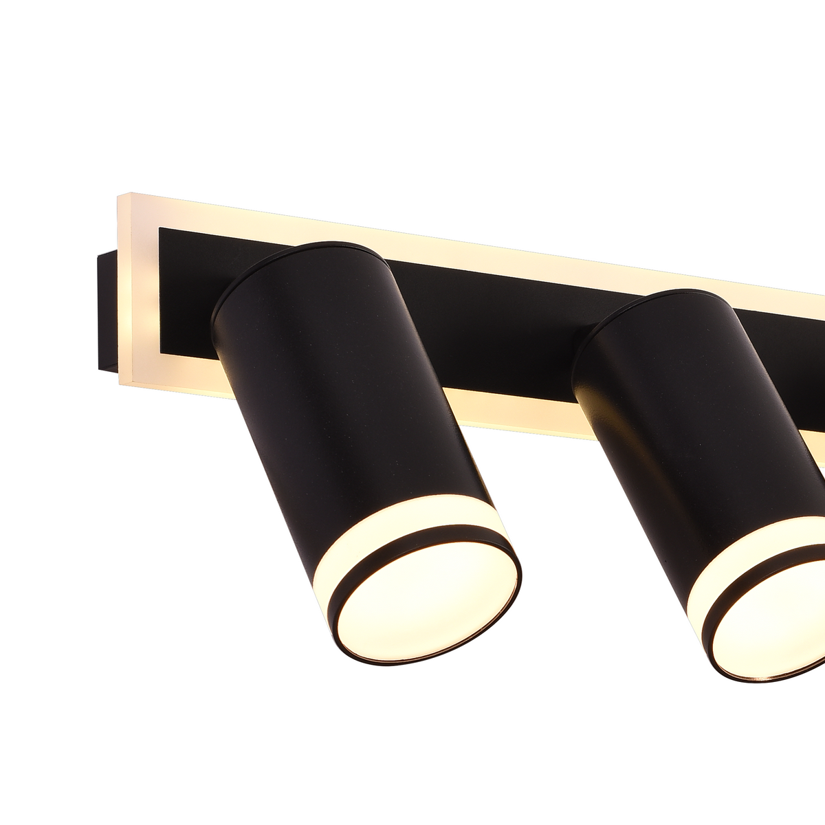 Proiector LED Ellen 46W Lumina Rece/Calda/Neutra Reglabil Acril si Metal Negru