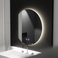 Oglinda LED Semiluna 54x60, Arcana Touch, Sistem Dezaburire, Dimabila