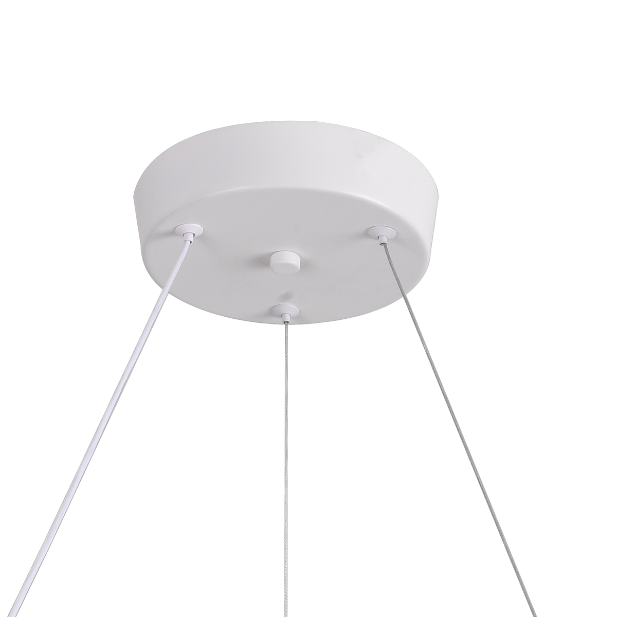 Lustra LED cu Telecomanda LT188WH, Cristal si Metal, 40W, Dimabila, Inaltime Reglabila, Lumina Rece/Calda/Neutra, Iluminat Luxos