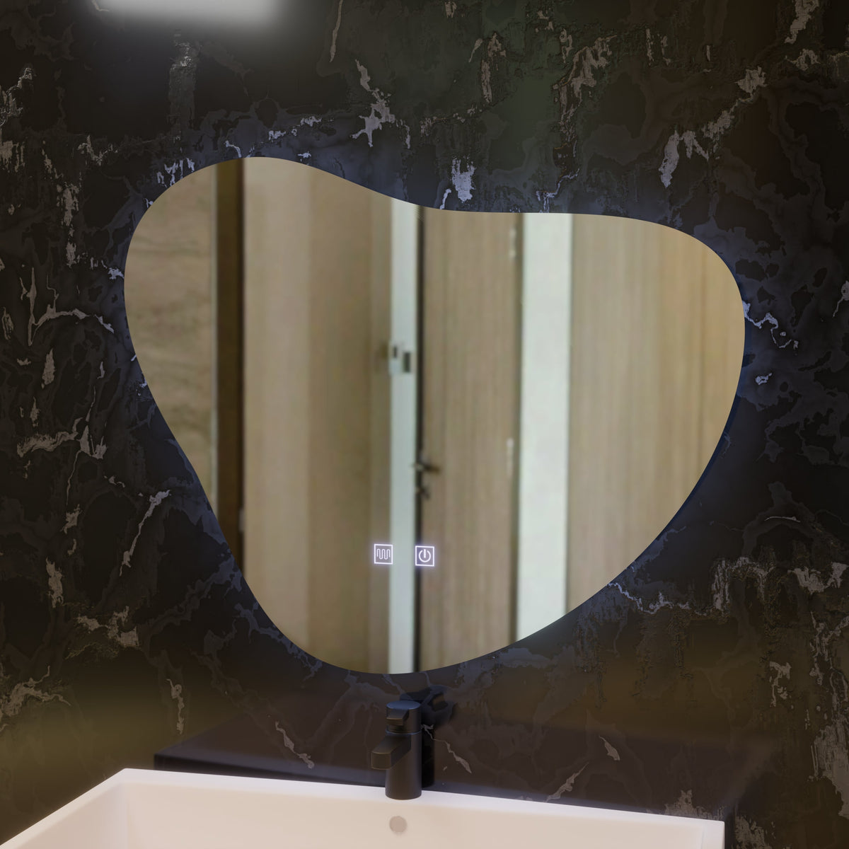 Oglinda LED Touch Avonita Sistem Dezaburire 87X70cm, E83S/87X70