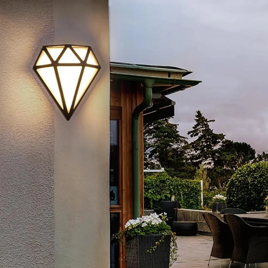 Aplica LED Exterior Alexa 18W Alb Negru