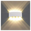 Aplica LED Fantas Interior/Exterior, 8 Surse x 1W, IP65, Alb, 3000K