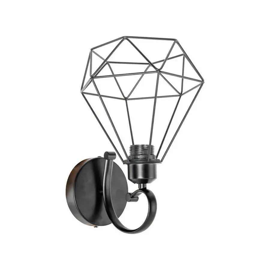 Aplica Karsyn, 1xE27, Metal, Negru