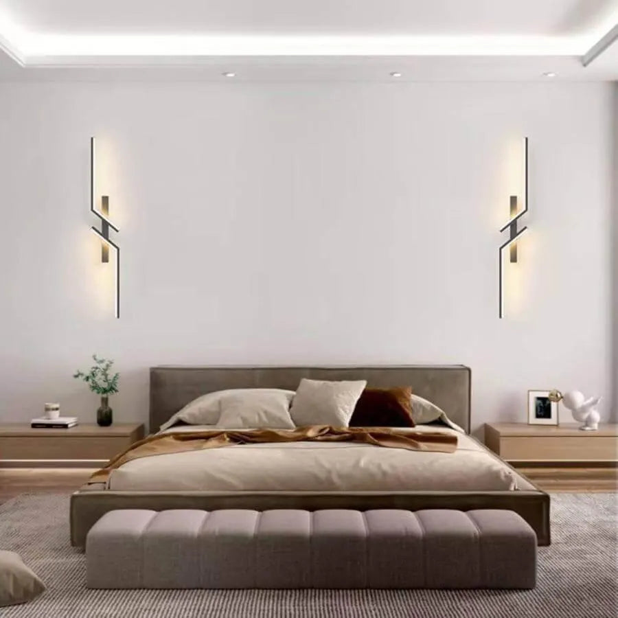 Aplica LED Avyaan 22W Negru, imaginea 1