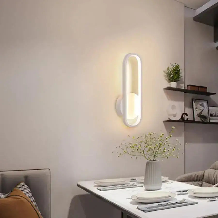 Aplica LED Casandra, 36W, Alb, Lumina Rece/Calda/Neutra
