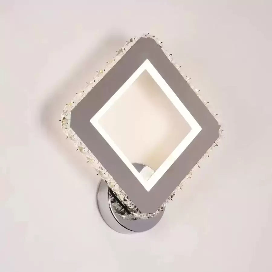 Aplica LED Cristal Santana 34W Argintiu, imaginea 1