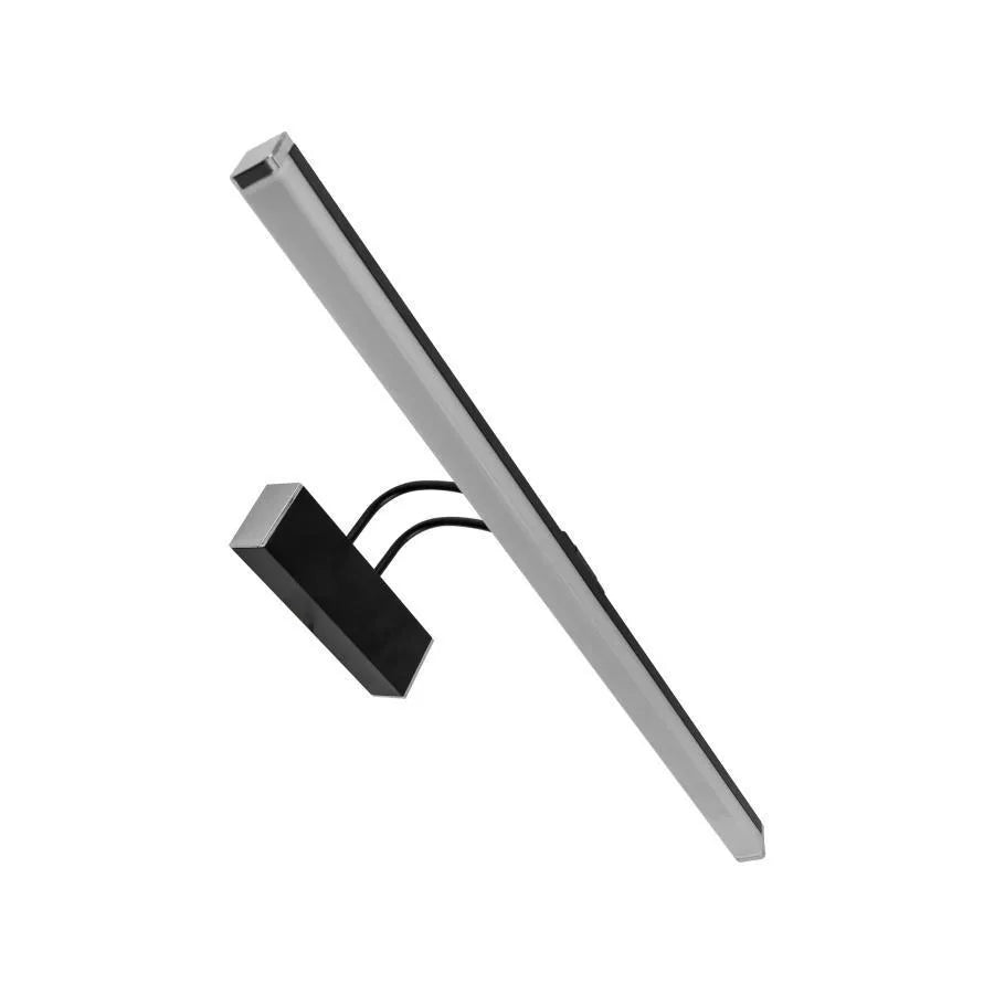 Aplica LED de Baie Caja, 20W, Metal, Negru si Crom