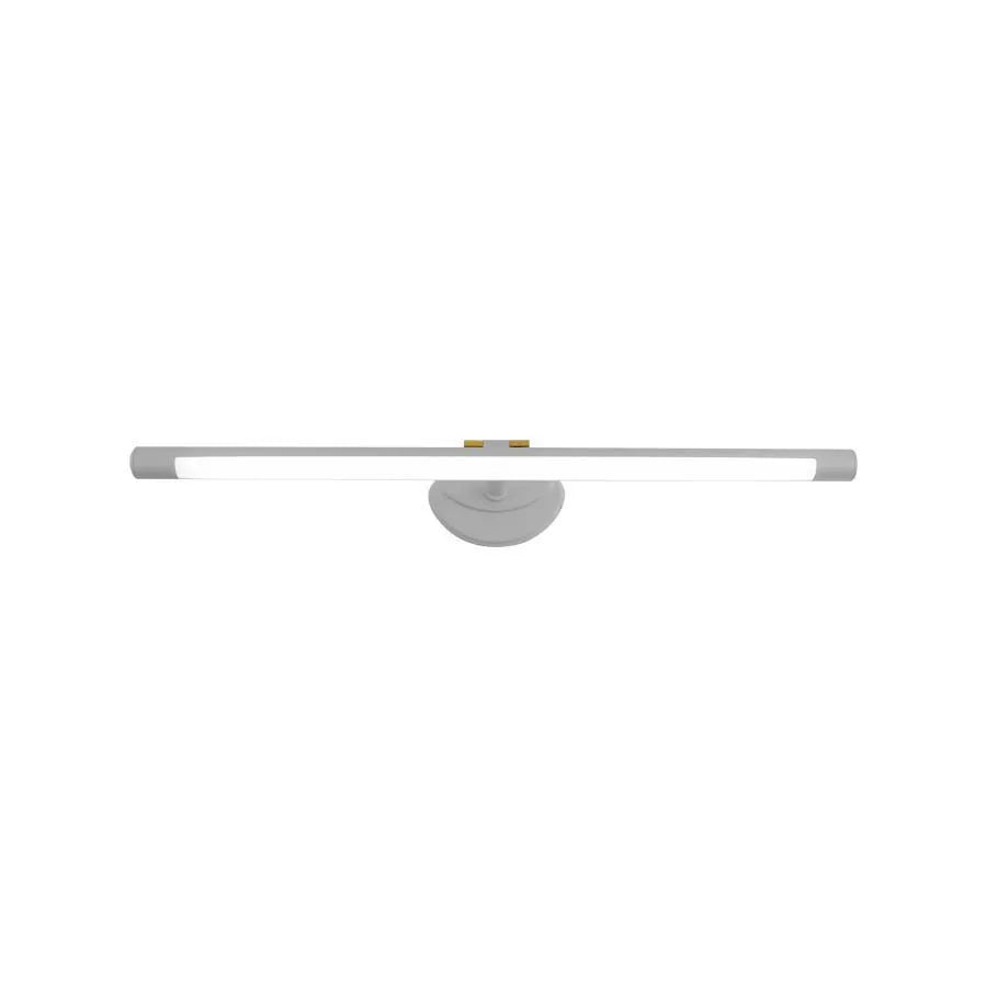 Aplica LED de Baie Jedi, 20W, Metal, Alb si Auriu
