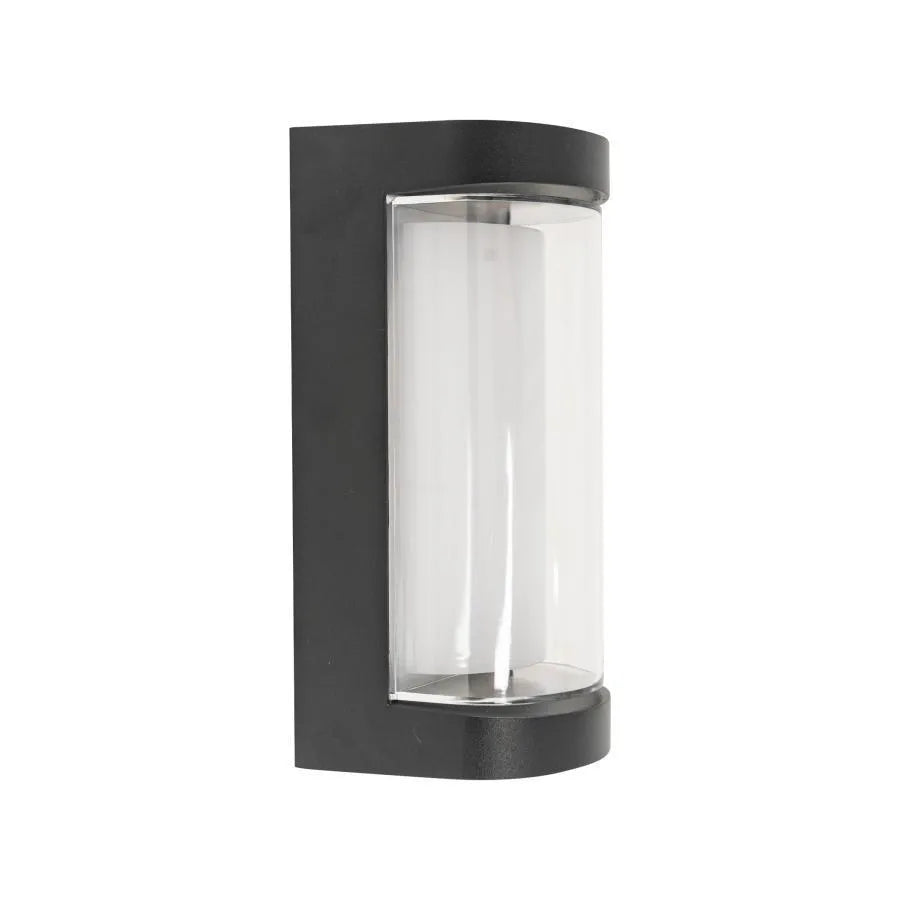 Aplica LED de Exterior Han, 8W, Metal, Negru, imaginea 4