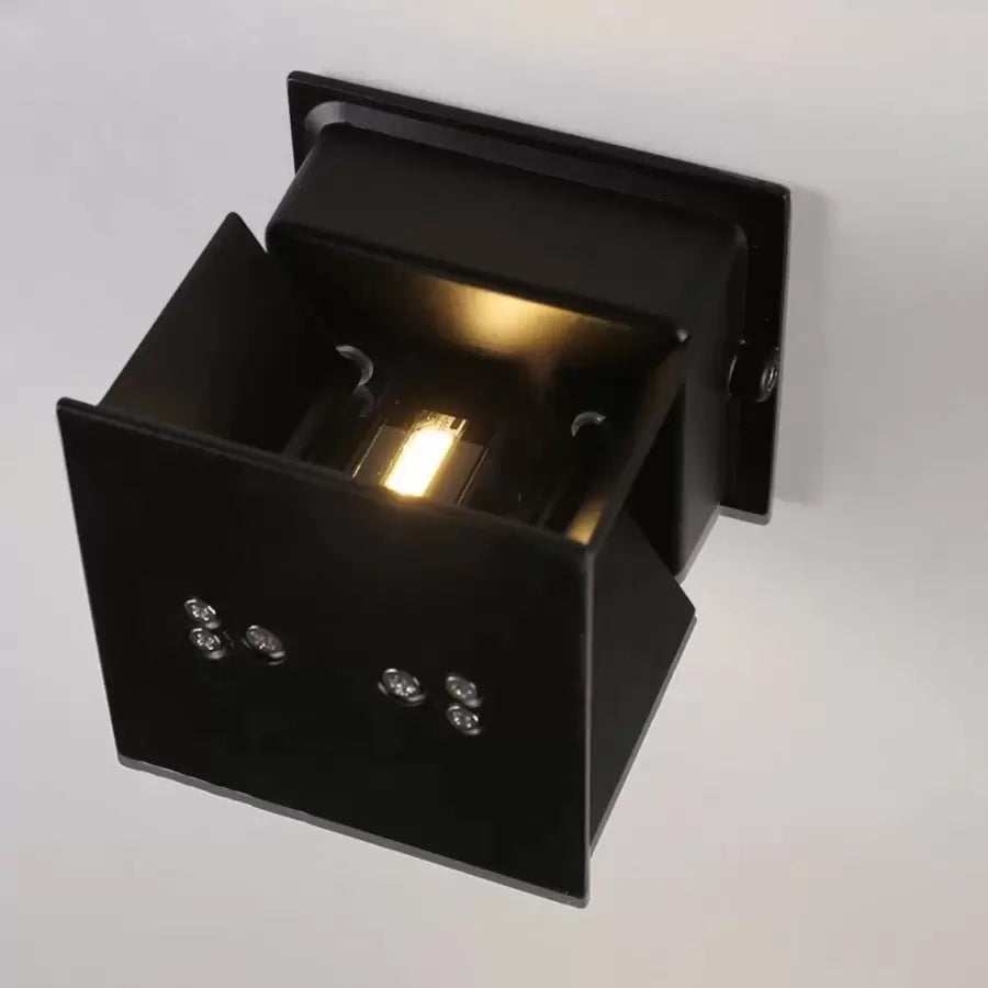 Aplica LED Exterior Aryan 5W Negru, imaginea 3