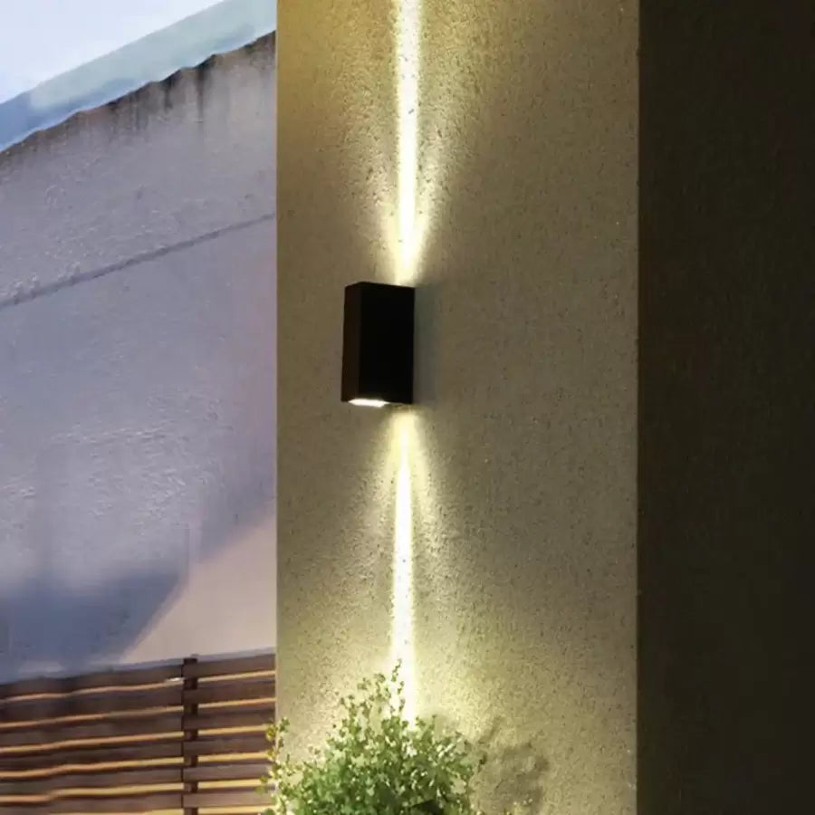 Aplica LED Exterior Celsis 6W Negru, imaginea 2