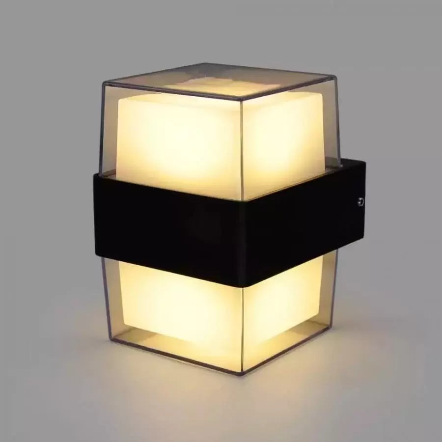 Aplica LED Exterior Kennedy 12W Alb Negru, imaginea 6