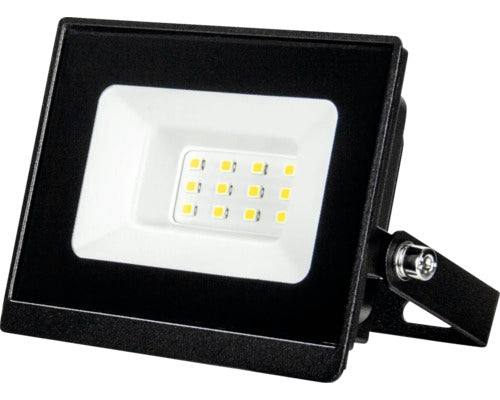 Proiectoare LED 10W 6000K IP65 220-230V 12 surse Carcasa Negra Metalica, imaginea 2