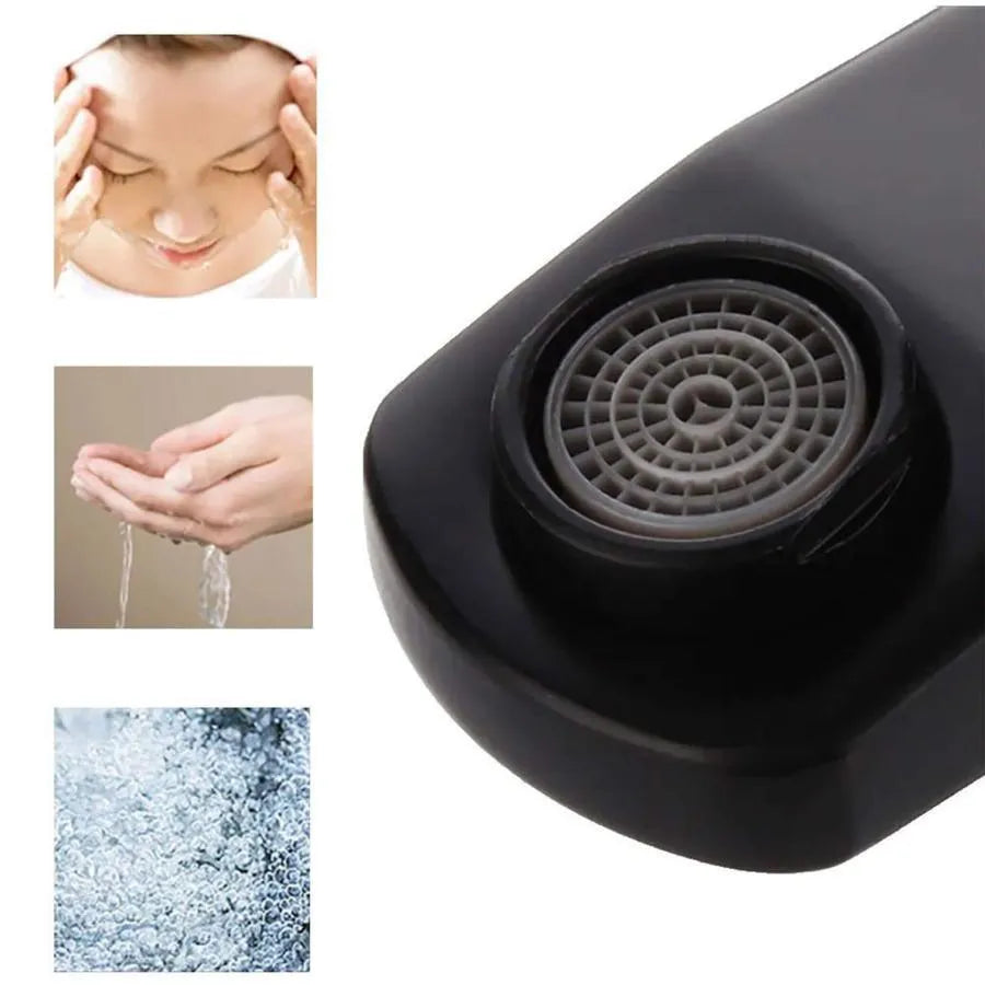 Baterie Lavoar MP009BK, Inox Negru, Racord & Suport inclus, imaginea 2