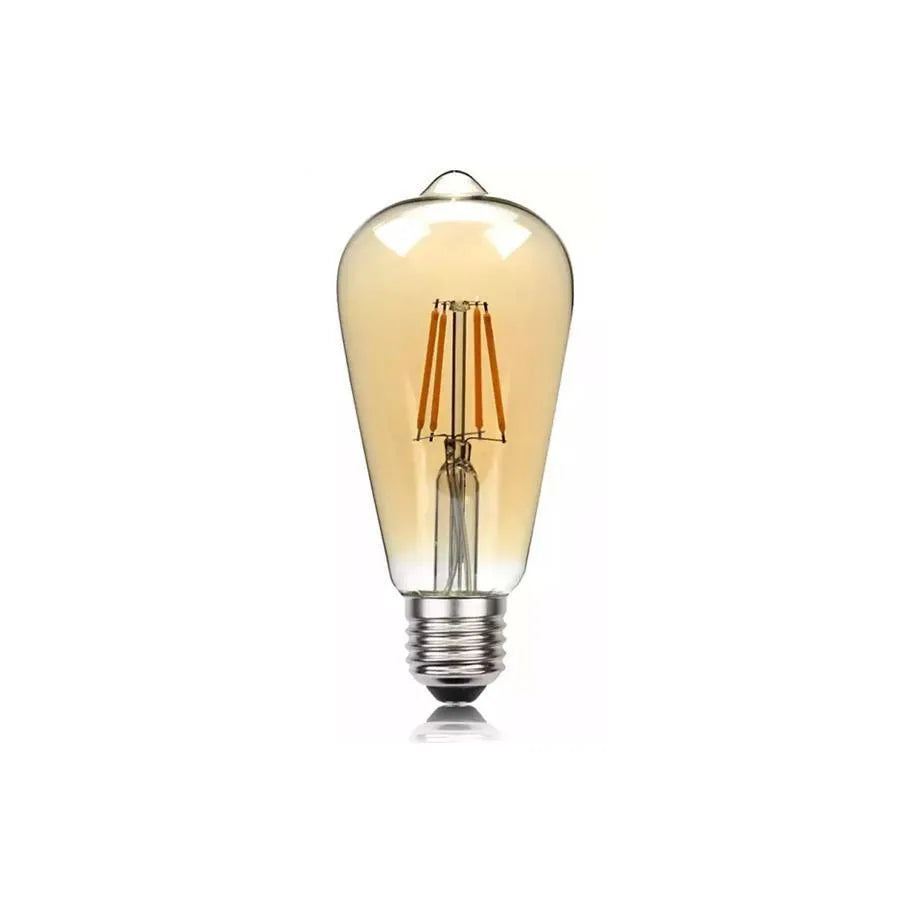 Bec cu Filament ST64, E27, 4W, Lumina Calda, imaginea 1