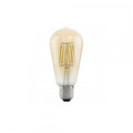 Bec Led Edison ST64, E27, 4W, Lumina Rece Calda Neutra