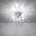 Candelabru Cristal RONDO Vivace, 8x G9, Diametru 60cm, Crom Lucios