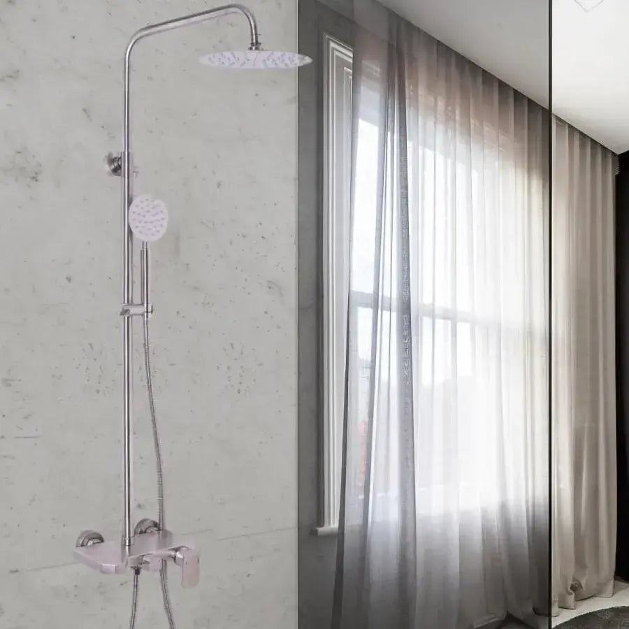 Coloana Dus, Inox SUS304, Satinat, N/LY001, imaginea 7