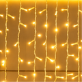 Instalatie de Craciun tip Perdea Luminoasa LED, lumina calda, 500 x 80cm, 256 LED-uri, IP44