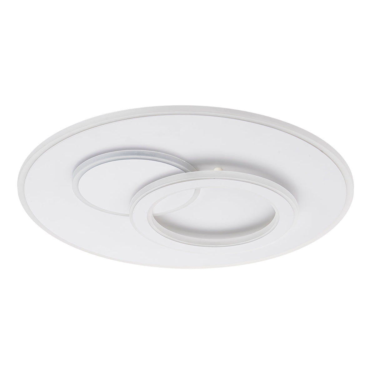 Lustra LED cu telecomanda NOLUX 34W, Rotunda, lumina Rece/Calda/Neutra, Dimabila, Alb, imaginea 6