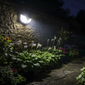 Aplica Solara cu Senzor de Miscare, 100 LED-uri, IP.65, Negru