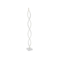 Lampadar LED Piscius, 120W, Lumina Rece/Calda/Neutra, Metal si Acril, Alb