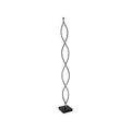 Lampadar LED Piscius, 120W, Lumina Rece/Calda/Neutra, Metal si Acril, Negru