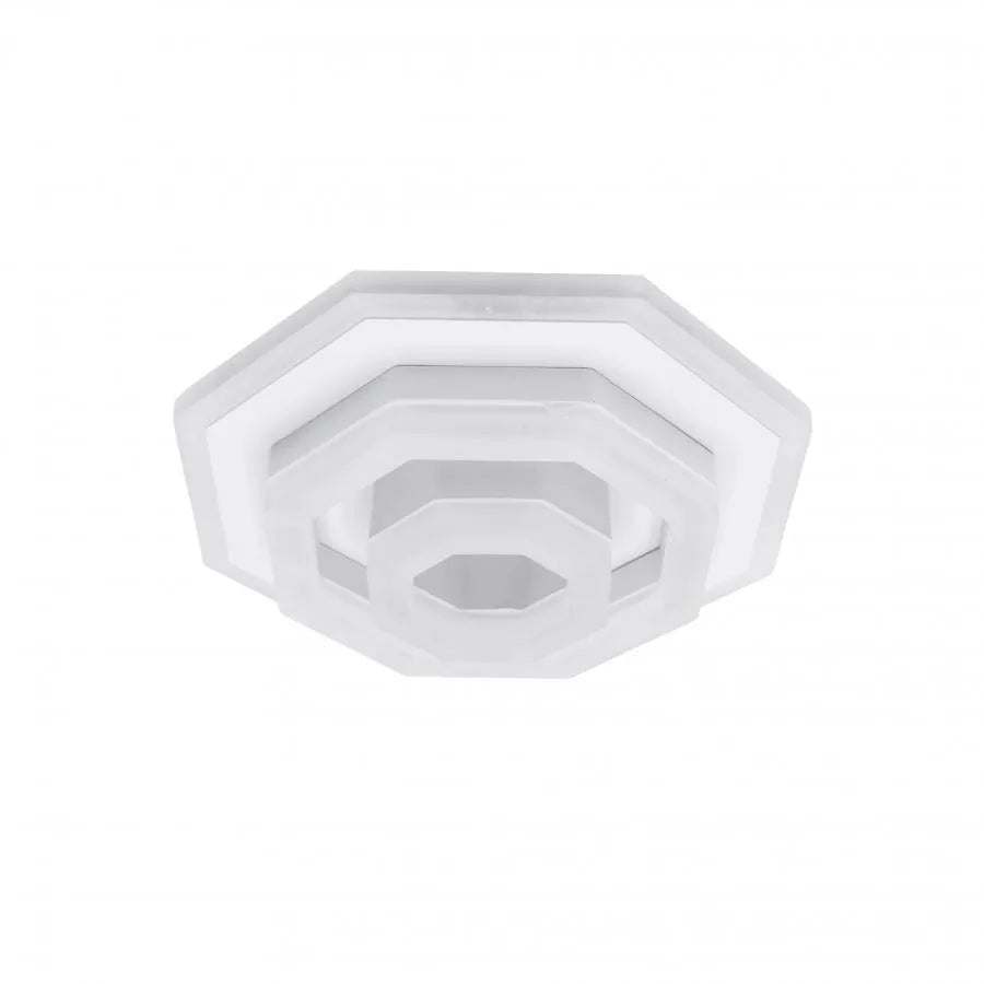 Lustra LED ADELINE 24W, Diametru 20cm, lumina Rece/Calda/Neutra, Alb