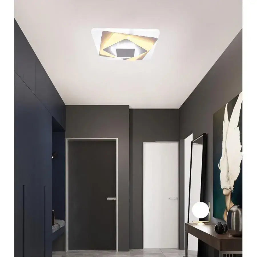 Lustra LED FLORENSIA, 86W, lumina Rece/Calda/Neutra, Alb, imaginea 3