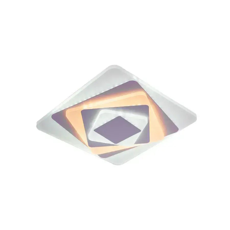Lustra LED FLORENSIA, 86W, lumina Rece/Calda/Neutra, Alb, imaginea 4