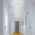 Lustra LED HEATH STEA, 35W, Diametru 20cm, lumina Neutra, Alb