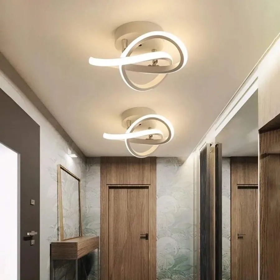 Lustra LED VERTEX Flow 24W, Diametru 25cm, lumina Rece/Calda/Neutra, Alb, imaginea 4