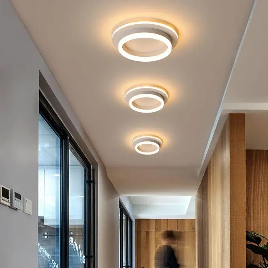 Lustra LED MODERNA 26W, Diametru 20cm, Rotunda, lumina Rece/Calda/Neutra, Alb, imaginea 1