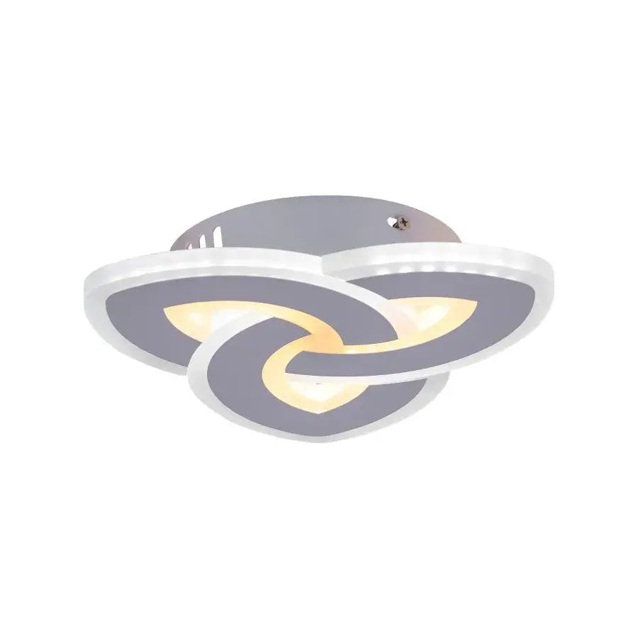 Lustra LED SAGEATA 48W, Diametru 20cm, lumina Rece/Calda/Neutra, Alb, imaginea 3