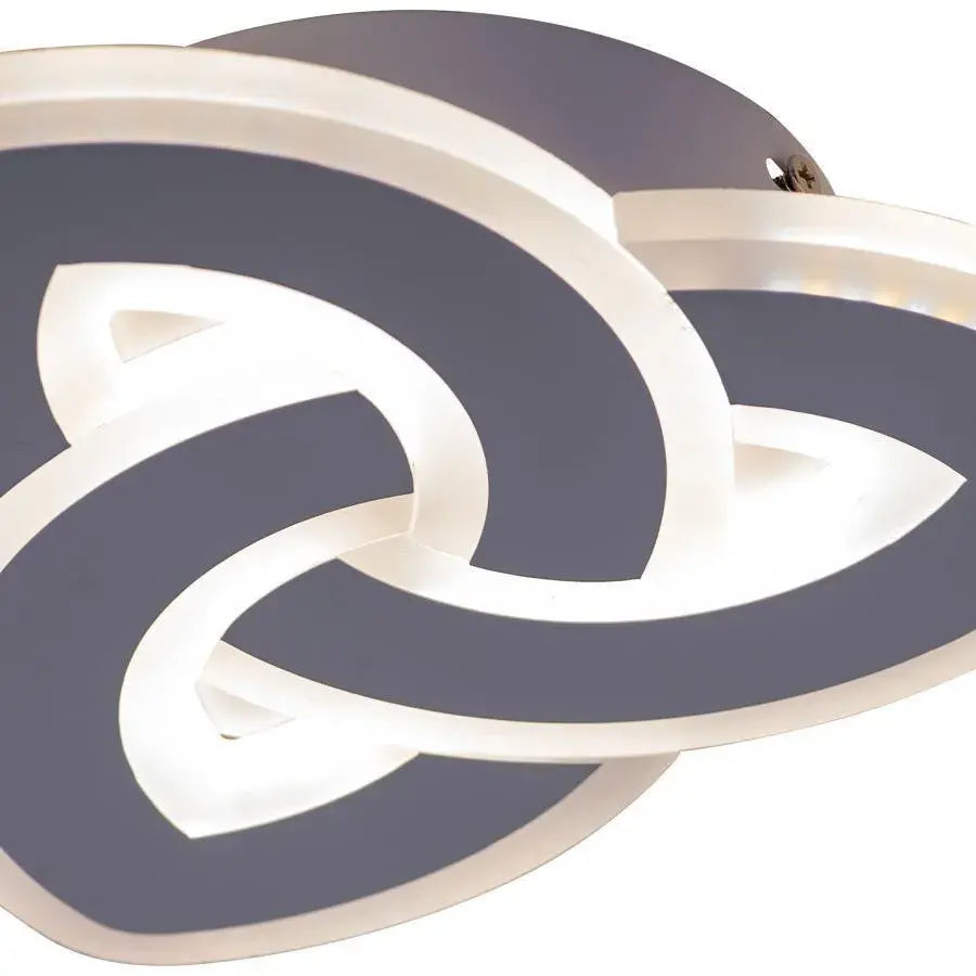 Lustra LED SAGEATA 48W, Diametru 20cm, lumina Rece/Calda/Neutra, Alb, imaginea 2