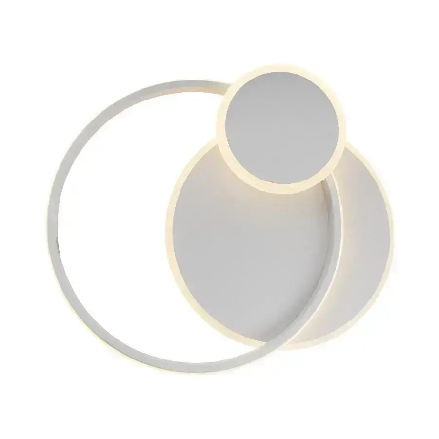 Lustra LED cu telecomanda SILVIAN, 58W, 3 Cercuri, lumina Rece/Calda/Neutra, Dimabila, Alb, imaginea 6
