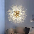 Candelabru Cristal Schönbrunn, 12x G9, Diametru 60cm, Auriu Lucios, Inaltime Reglabila