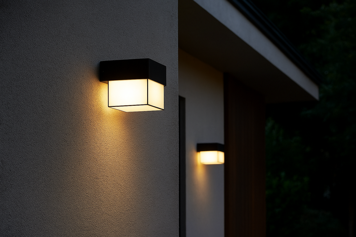 Aplica LED Exterior AMIRA, 1 Sursa de lumina, Lumina Calda, Negru, imaginea 2