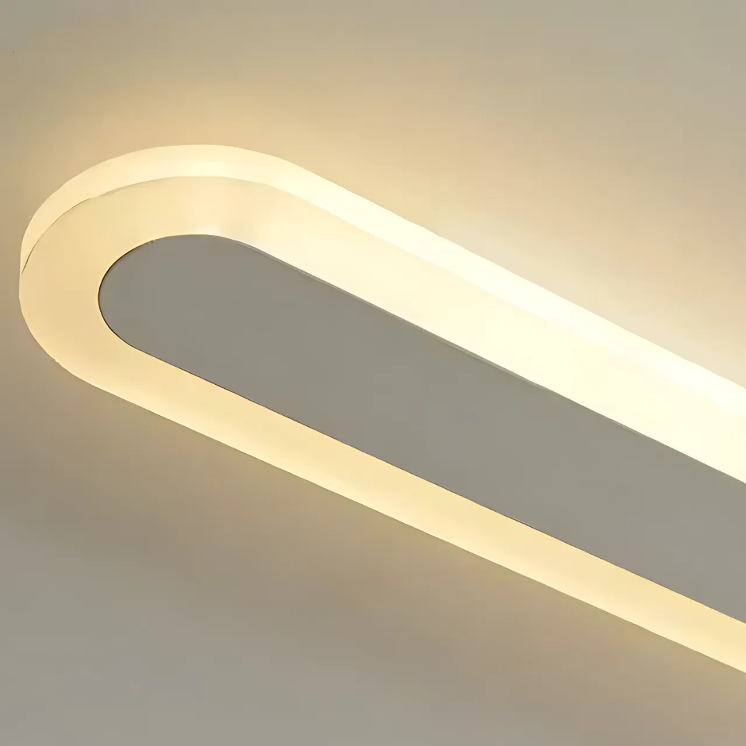 Aplica LED de Exterior SUHA, Lungime 60cm, 8W, IP65, Metal, Liniar, Alb, imaginea 2