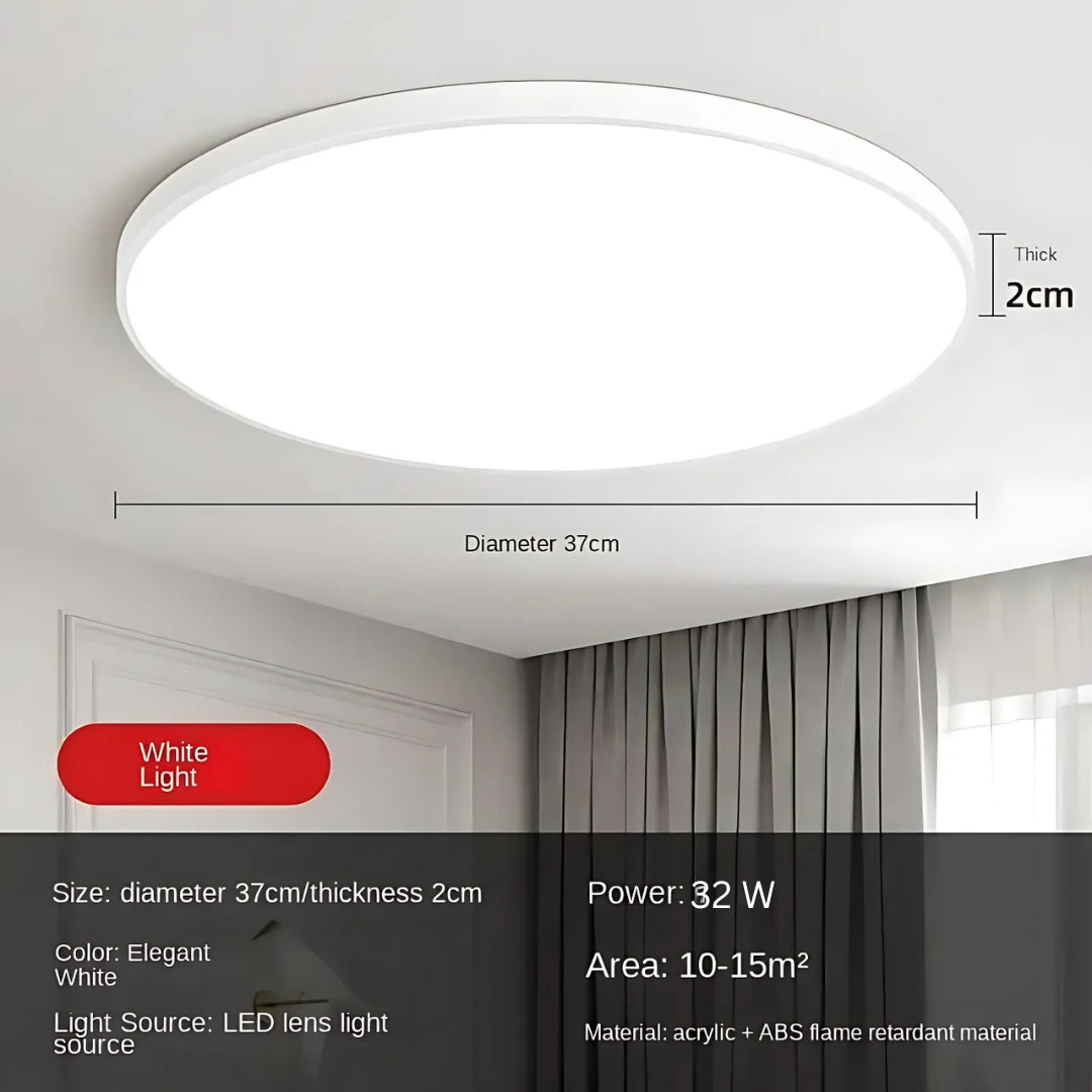 Plafoniera LED SOLIS 37cm 33W Lumina Rece Alb, imaginea 4